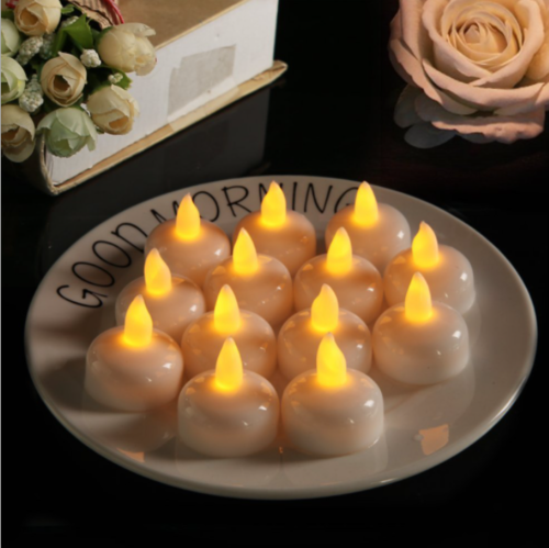 12Pcs LED Tea Lights Flameless Candles
