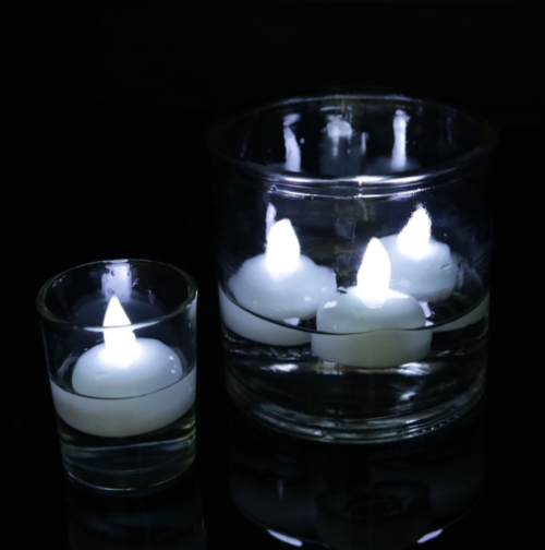 12Pcs LED Tea Lights Flameless Candles
