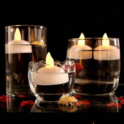 12Pcs LED Tea Lights Flameless Candles